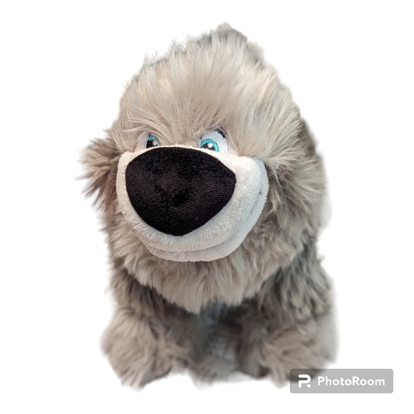 Disney Store Little Mermaid Max Gray Sheepdog Plush - Picture 1 of 7